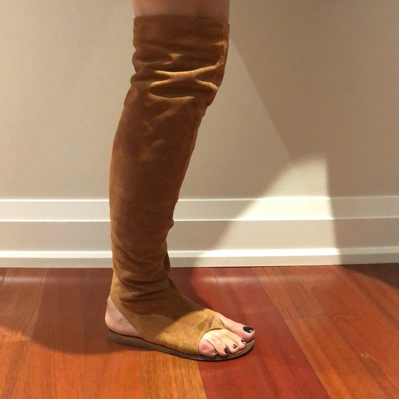 Miss Sixty size 35 cognac colour open toe - Picture 8 of 9